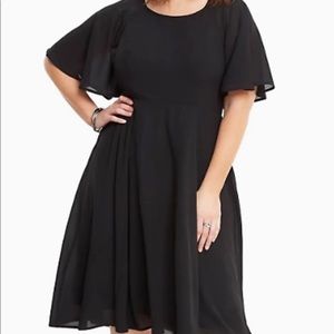torrid black dress